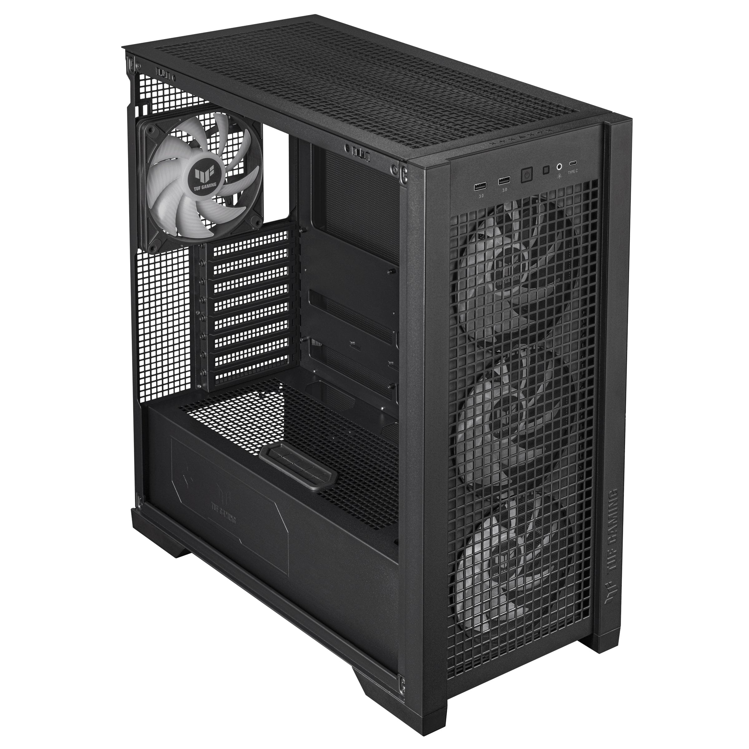 ASUS TUF Gaming GT302 ARGB Midi Tower Gaming PC Case 90DC00I0-B19000 - Image 7