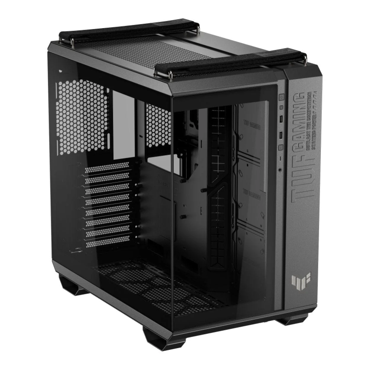ASUS TUF Gaming GT502 Horizon ARGB Black Midi Tower Gaming PC Case 90DC0090-B19020 - Image 2