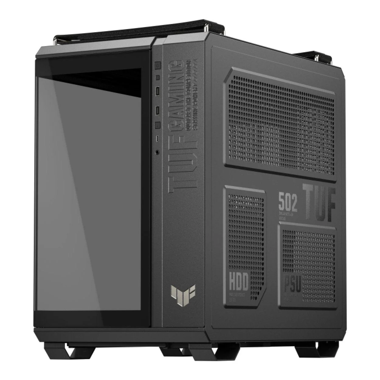 ASUS TUF Gaming GT502 Horizon ARGB Black Midi Tower Gaming PC Case 90DC0090-B19020 - Image 4