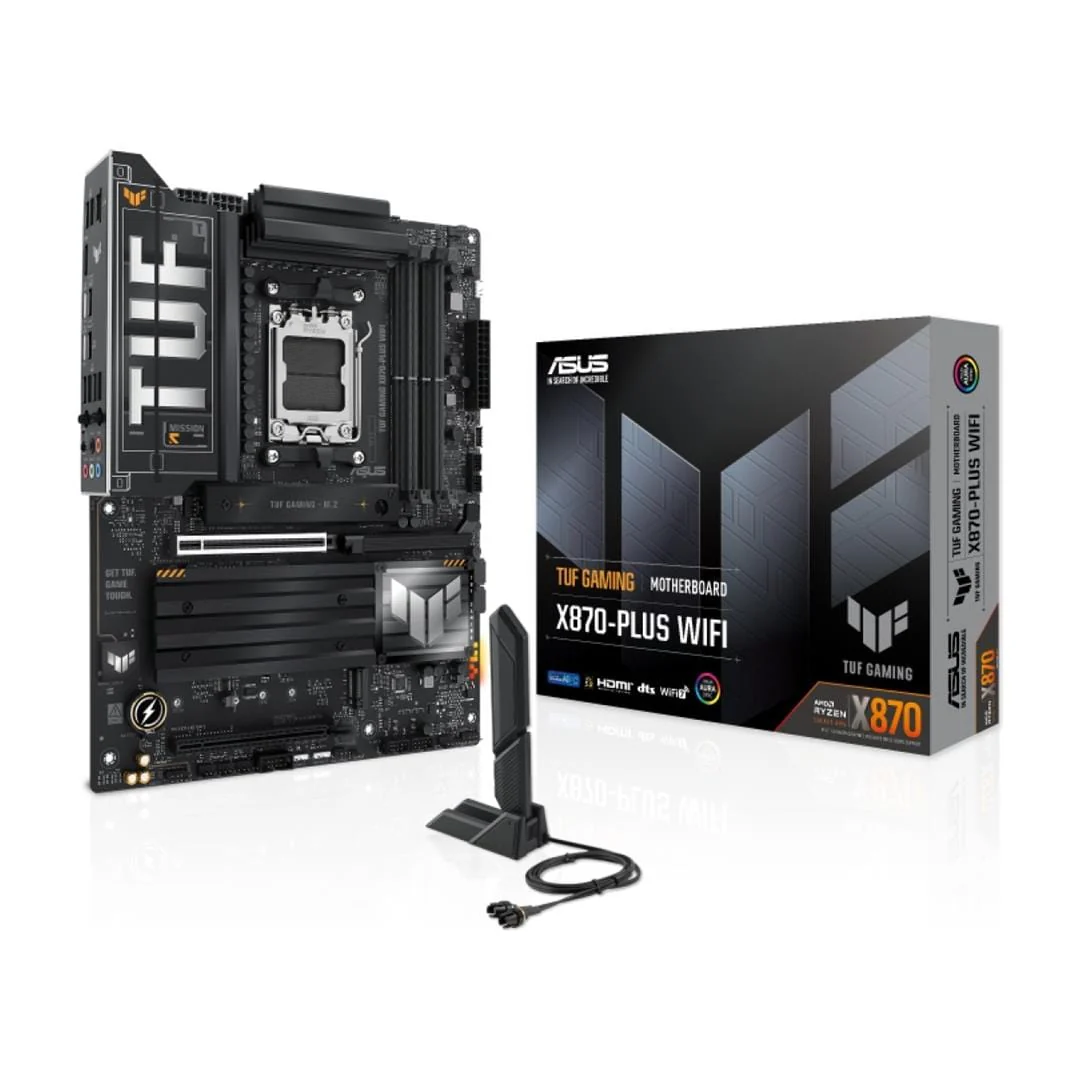 ASUS TUF Gaming X870-Plus Wi-Fi AMD Socket AM5 ATX Motherboard 90MB1IU0-M0EAY0