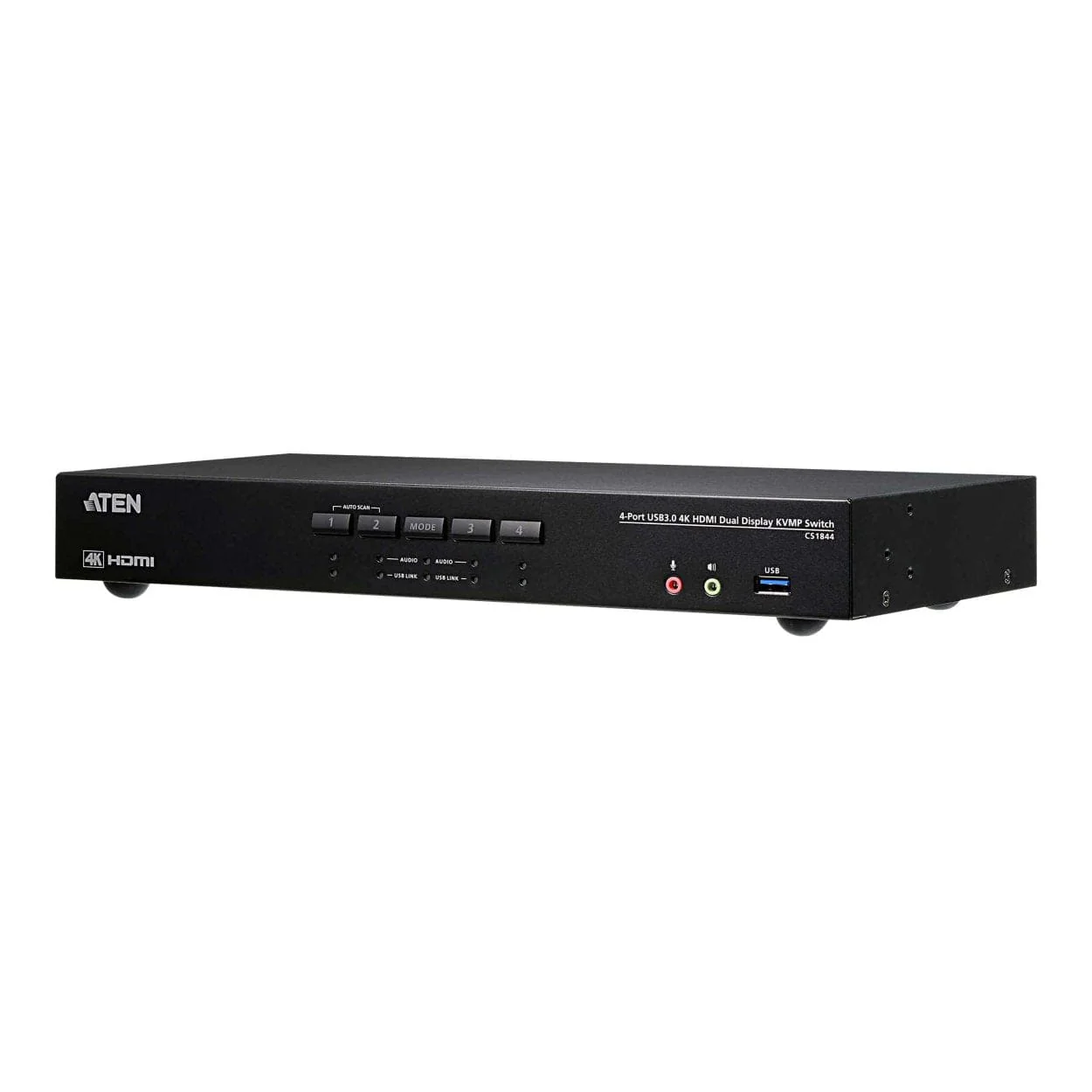 Aten CS1844 4-port USB 3.0 4K HDMI Dual Display KVMP Switch - Image 2