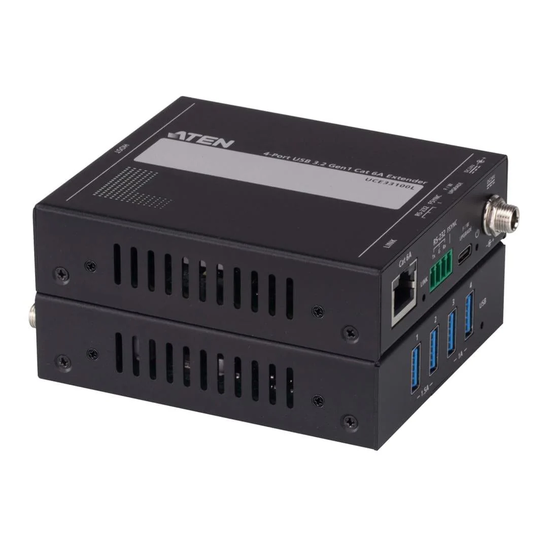 Aten UCE33100 4-port USB 3.2 Gen 1 Cat 6A Extender