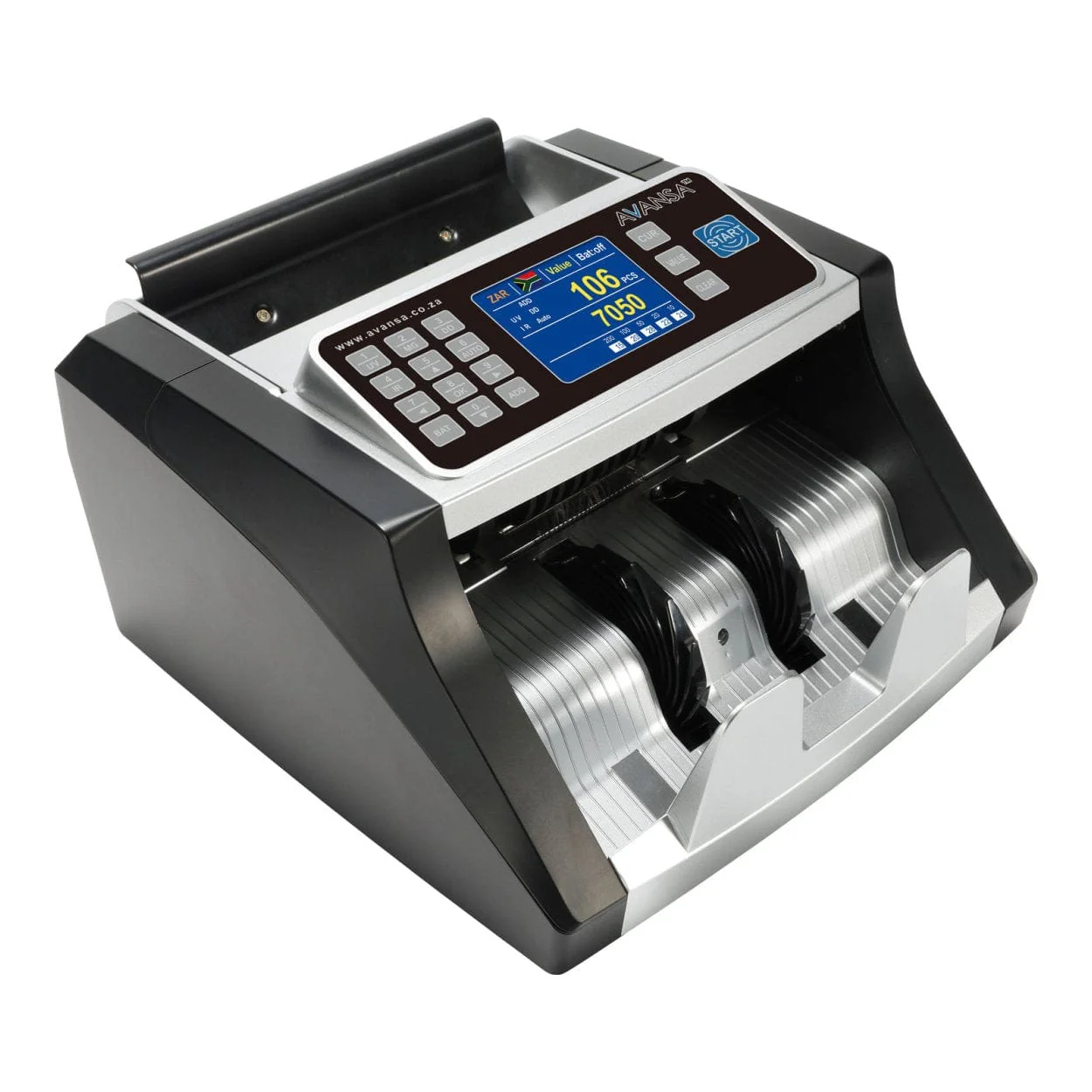 Avansa CompactCount M2050 Small Money Counting Machine - Image 3