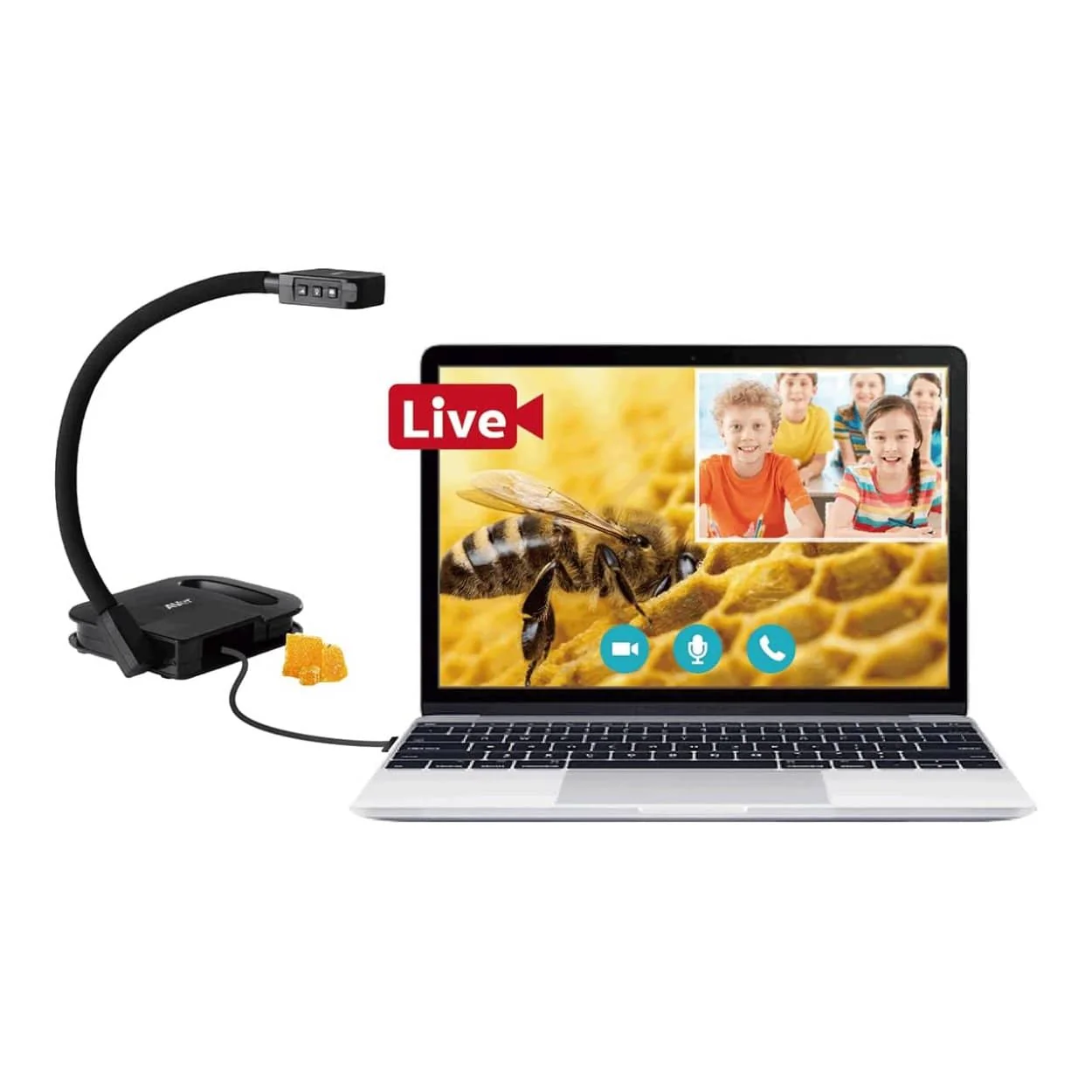 AVer U70+ 4K 13MP CMOS Document Camera Black 61P0U10000AW - Image 5