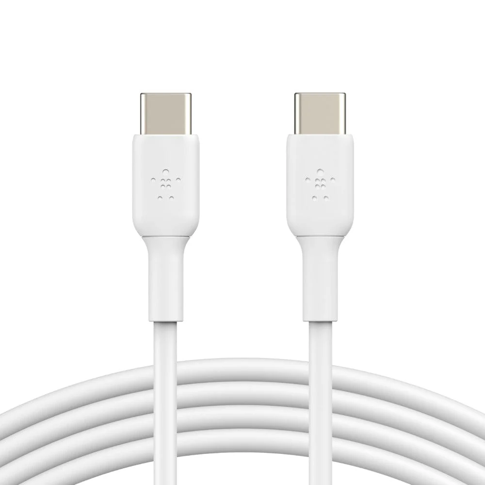 Belkin 2m BoostCharge USB-C to USB-C Cable White CAB003BT2MWH - Image 3