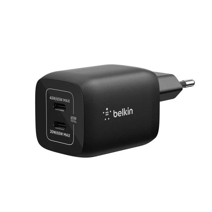 Belkin 65W Mobile Device USB-C Wall Charger Black ENA007KQBK - Image 4