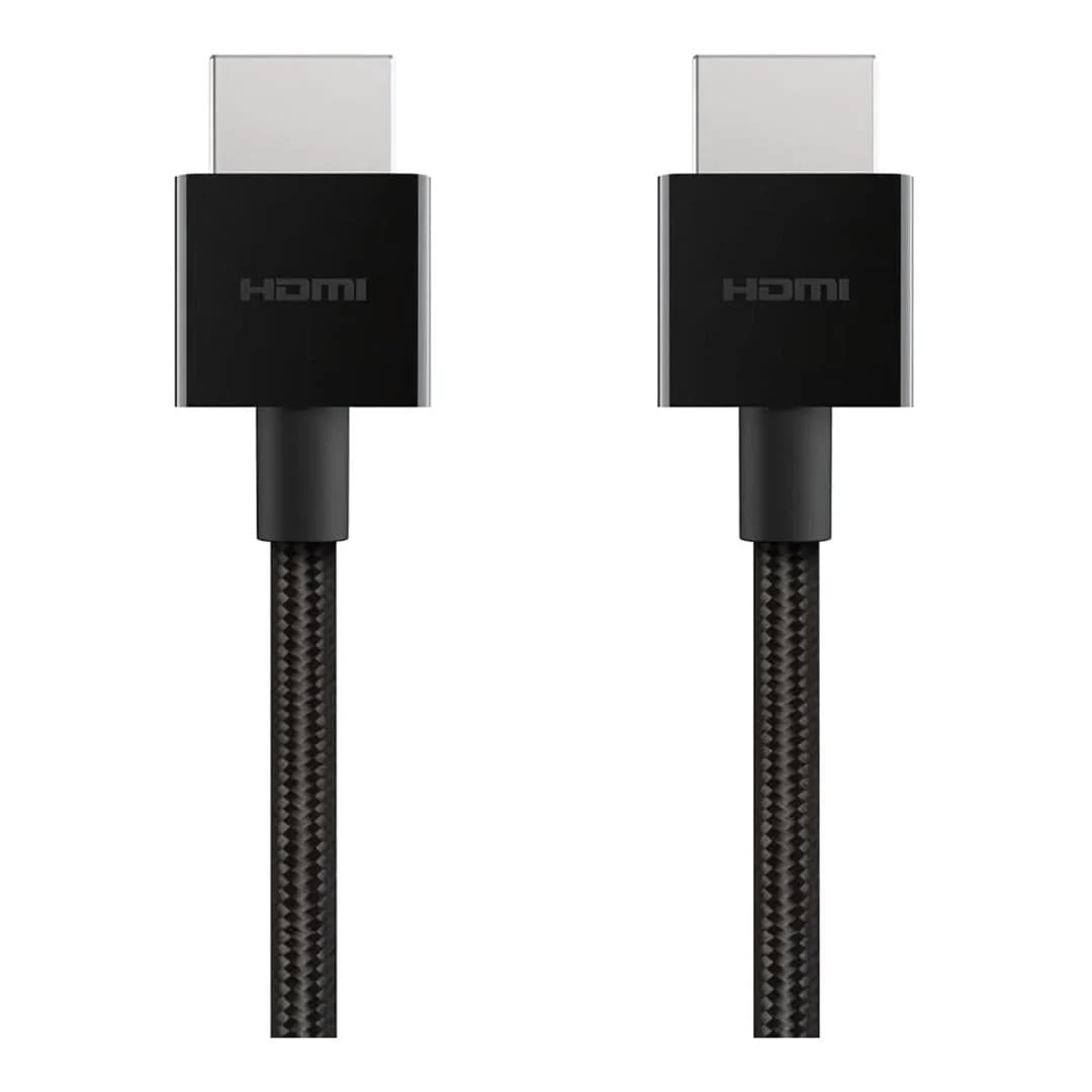 Belkin 8K Ultra High Speed HDMI 2.1 Braided Cable AV10176BT2M-BLK
