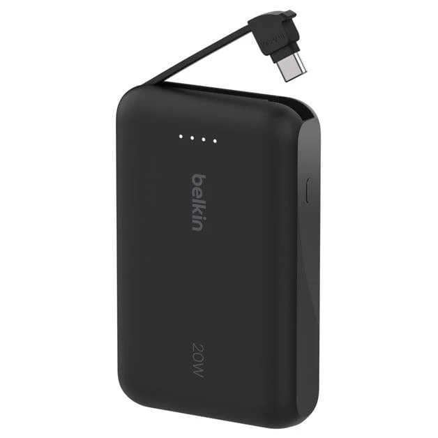 Belkin BoostCharge 10 000 mAh with USB-C Cable and Port Power Bank Black BPB021HQBK - Image 6