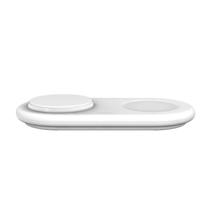 Belkin BoostCharge 2-in-1 Wireless Charging Pad with USB-C - White WIZ021VFWH - Image 2