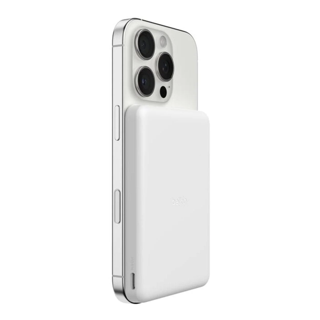 Belkin BoostCharge 5000mAh Slim Magnetic Powerbank White BPD010HQWH - Image 2