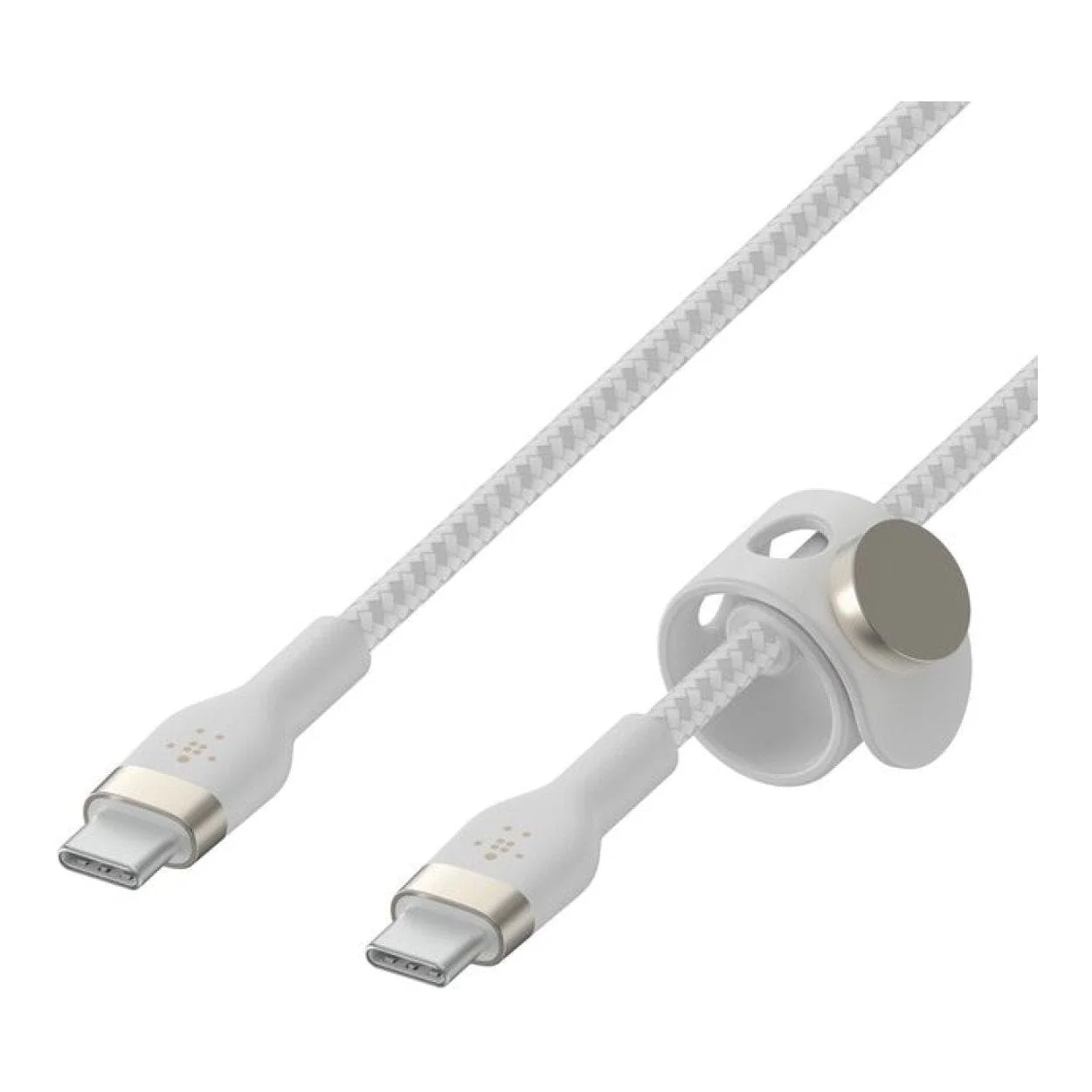 Belkin BoostCharge Pro Flex Type-C Male to Male USB Braided Cable 3m White CAB011BT3MWH - Image 4