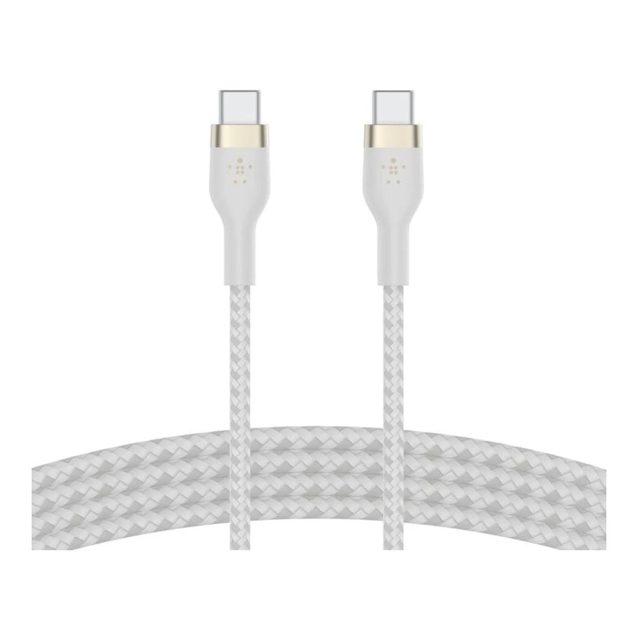 Belkin BoostCharge Pro Flex Type-C Male to Male USB Cable 1m White CAB011BT1MWH - Image 3