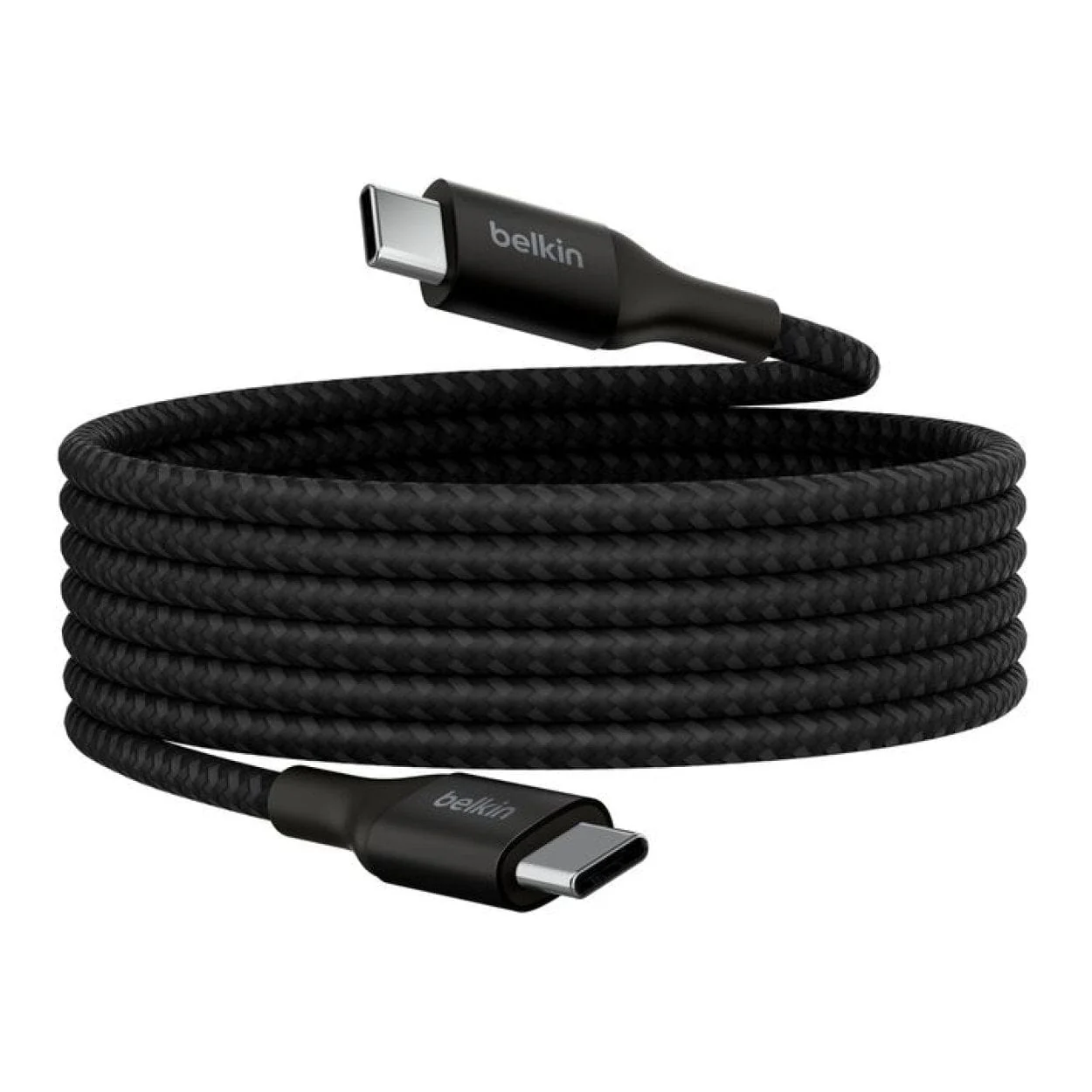 Belkin BoostCharge Type-C Male to Male USB Braided Cable 2m Black CAB015bt2MBK - Image 5