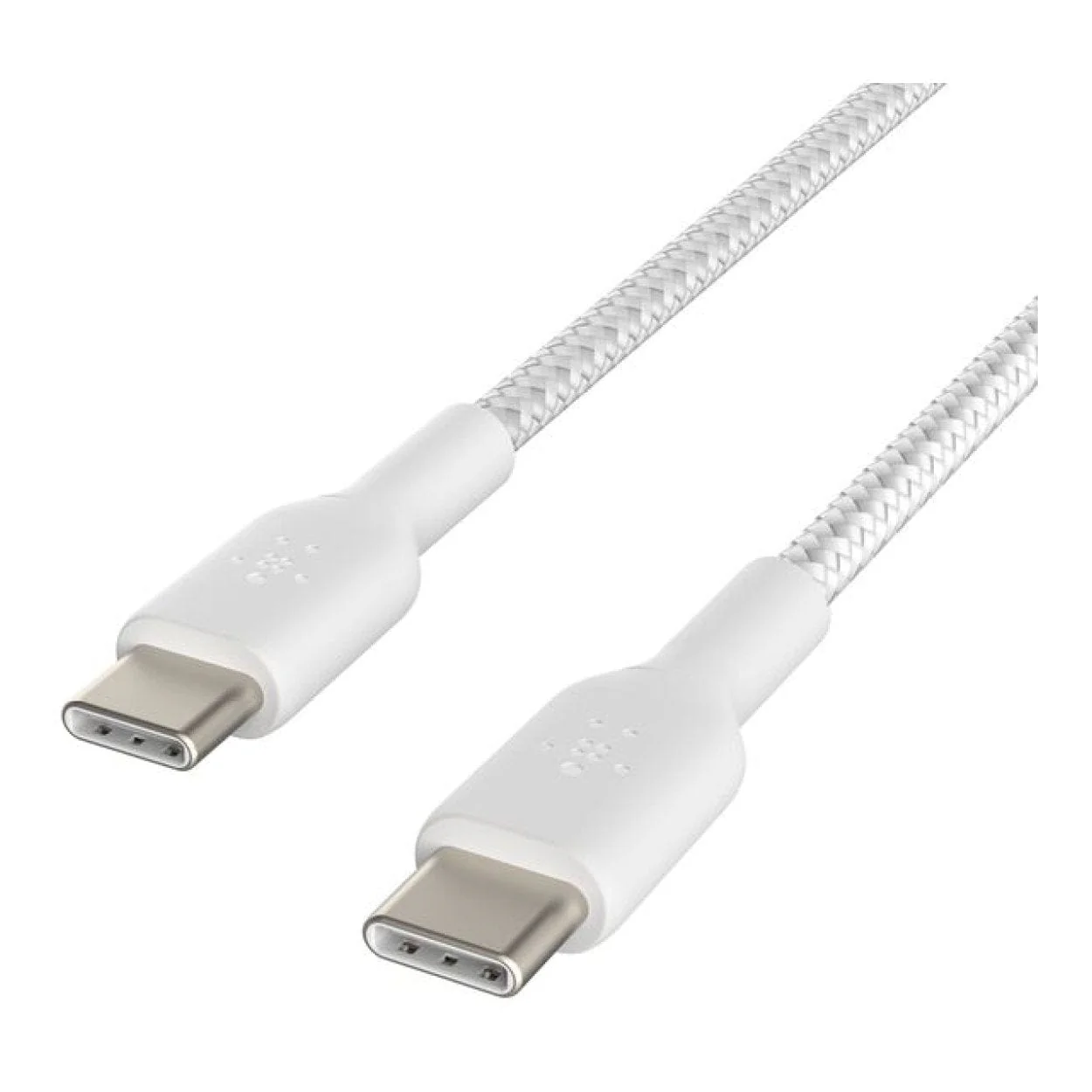 Belkin BoostCharge Type-C Male to Male USB Braided Cable 2m White CAB004BT2MWH - Image 4