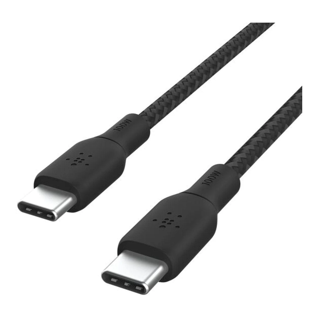 Belkin BoostCharge Type-C Male to Male USB Braided Cable 3m Black CAB014BT3MBK - Image 4