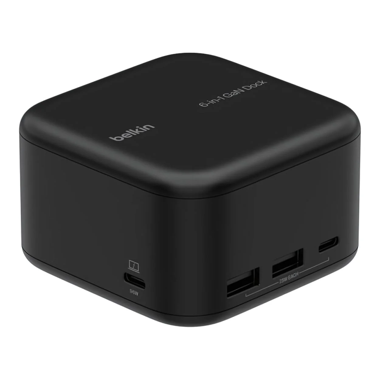 Belkin Connect 130W USB-C 6-in-1 Core GaN Dock INC018VFBK - Image 2