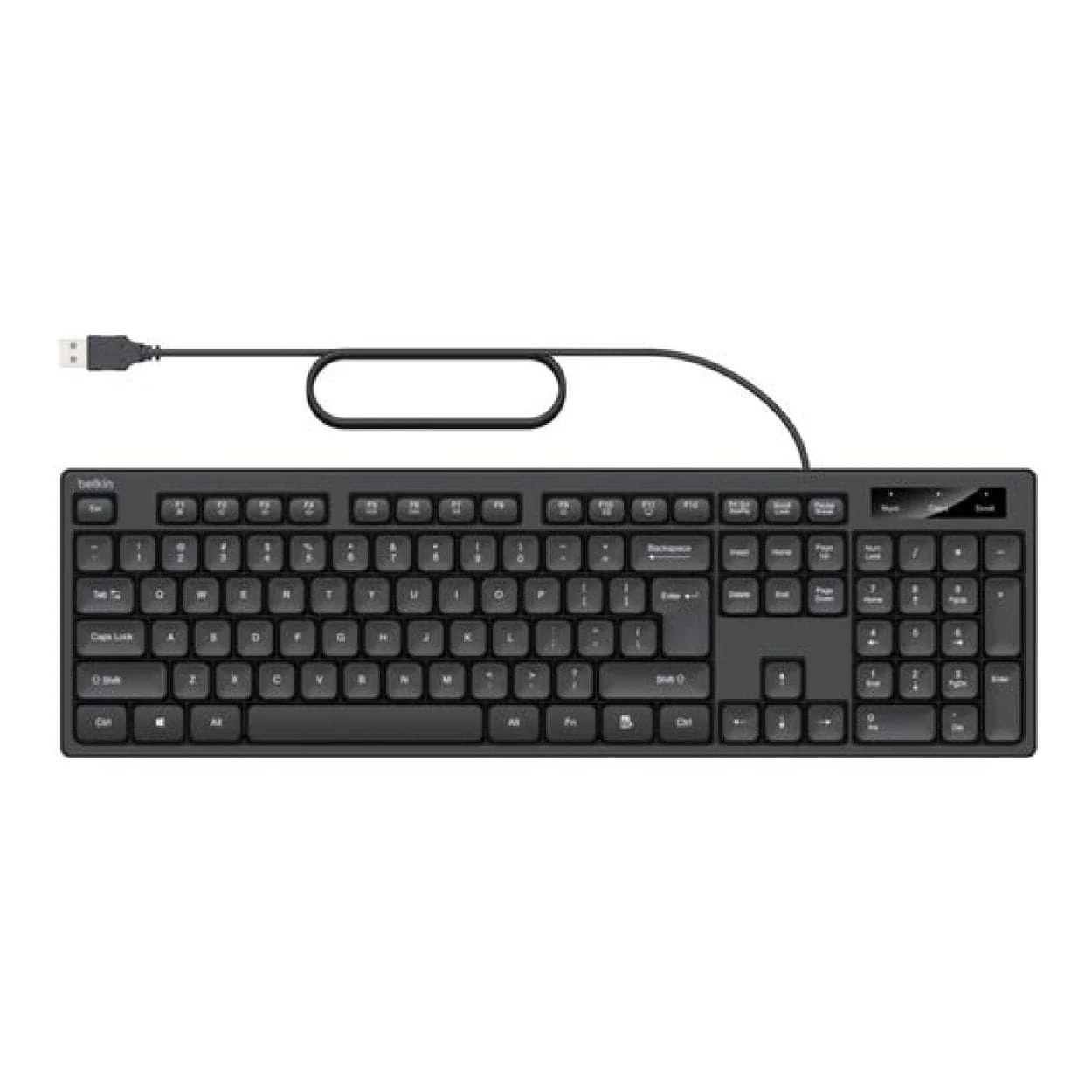 Belkin Connect Wired Keyboard and Mouse Combo Black BBZ014TT - Image 2