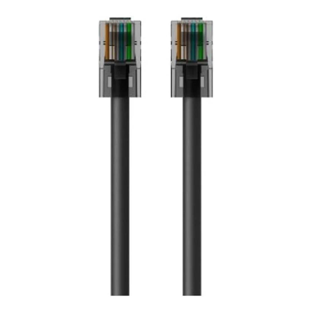 Belkin RJ45 Male to Male CAT6 Network Cable 2m Black A3L981BT02MBKHS