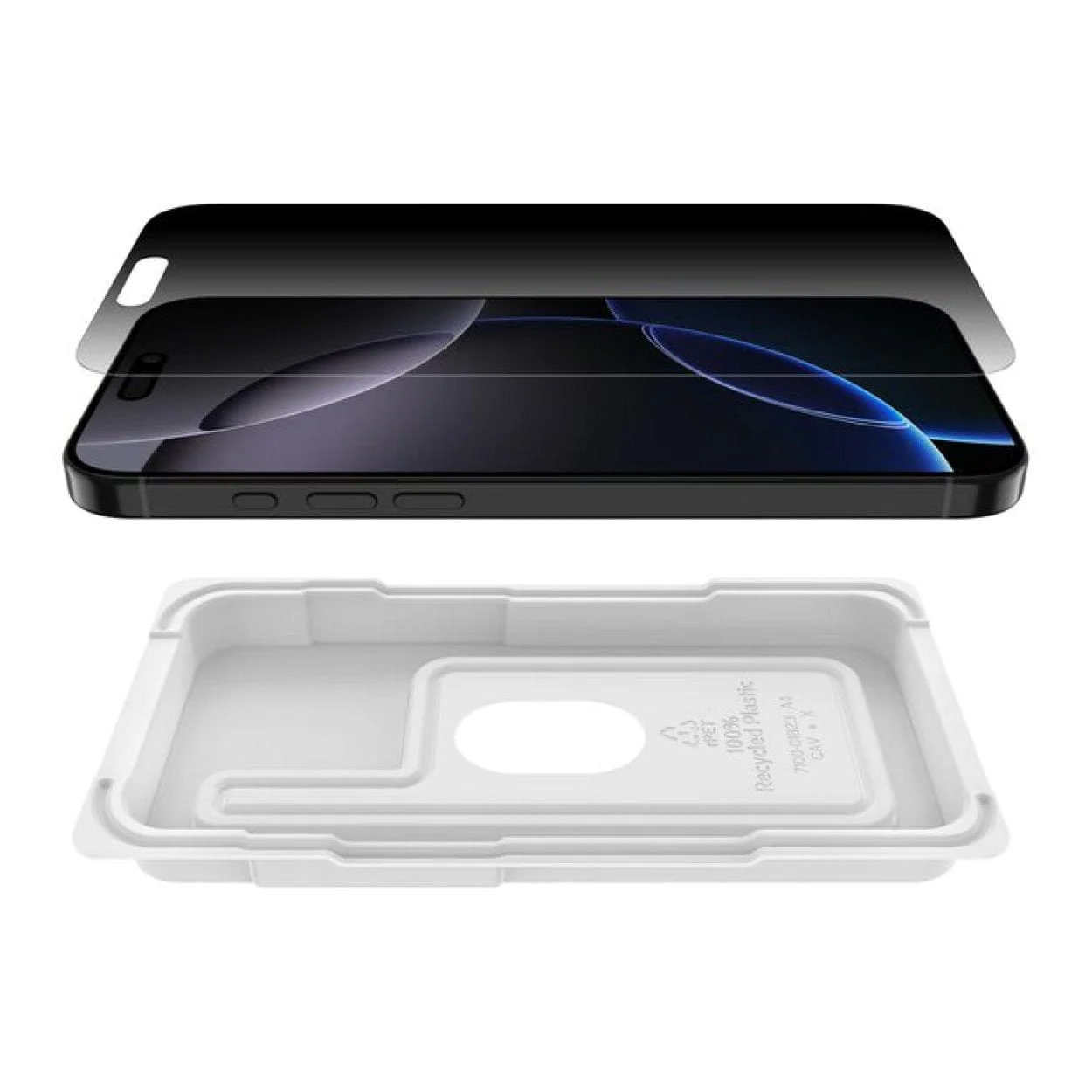 Belkin ScreenForce InvisiGlass Privacy Treated Screen Protector for iPhone 16 Pro Max OVA170HQ - Image 4