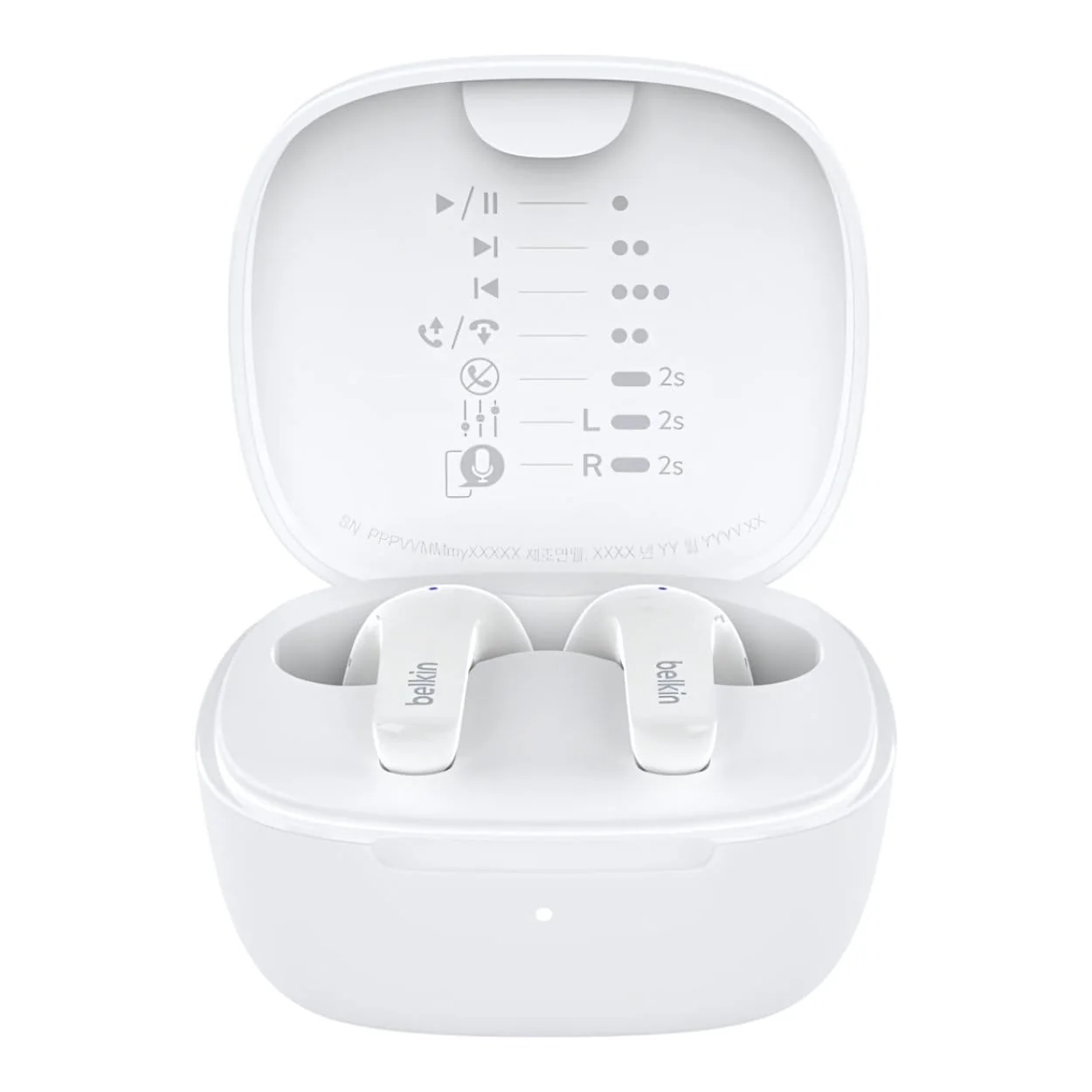 Belkin SoundForm Motion True Wireless Earbuds - White AUC010BTWH - Image 3