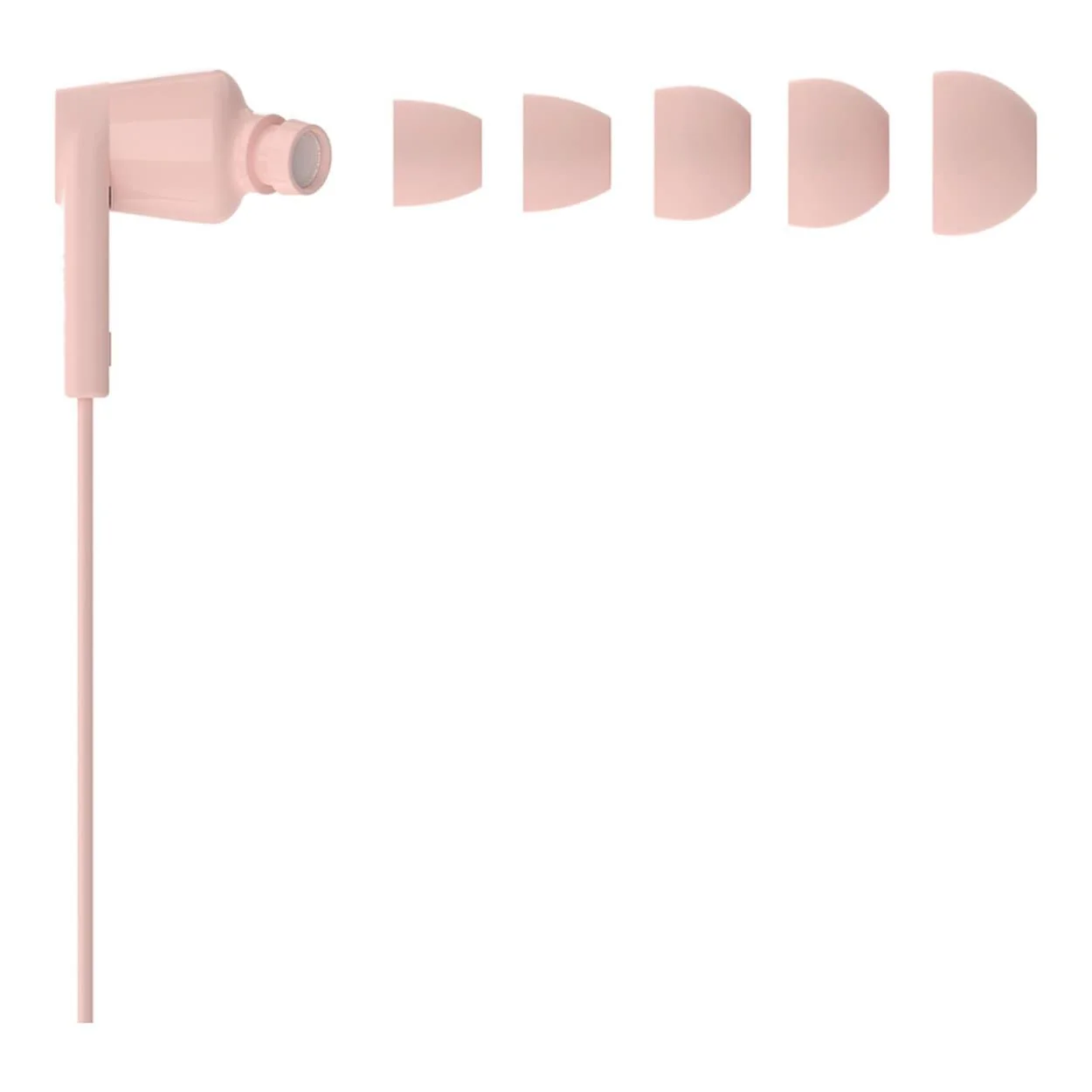 Belkin SoundForm USB-C Wired Earbuds with Adjustable Volume Limiter Pink G3H0002HQPKV2 - Image 3