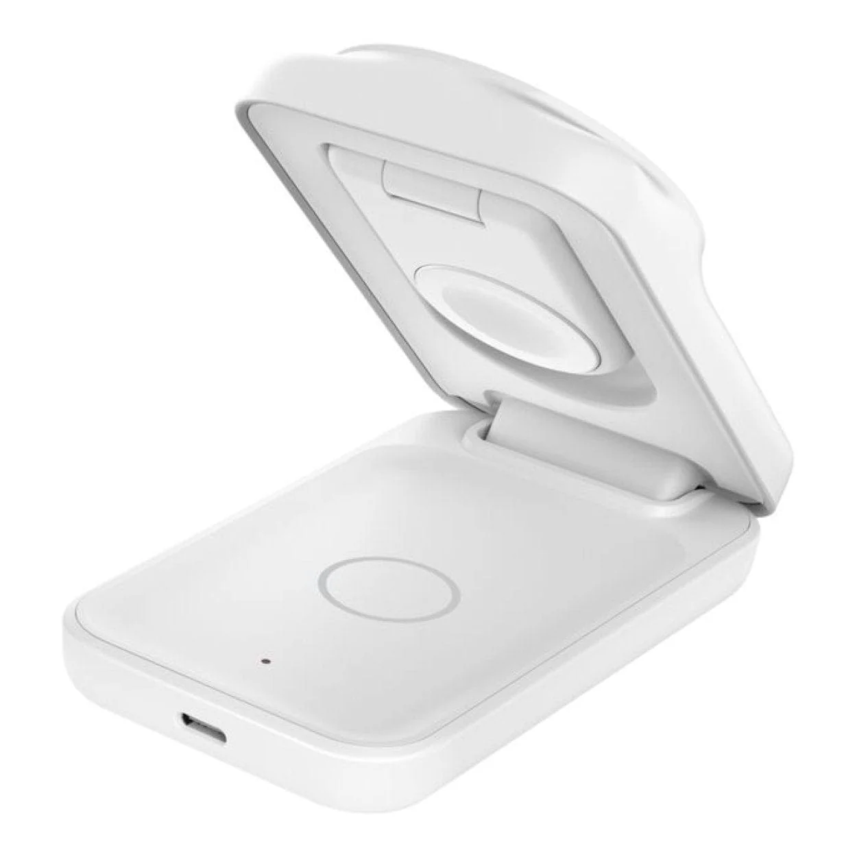 Belkin UltraCharge 25W 3-in-1 Qi2 Square Magnetic Charger White WIZ036KQWH - Image 4
