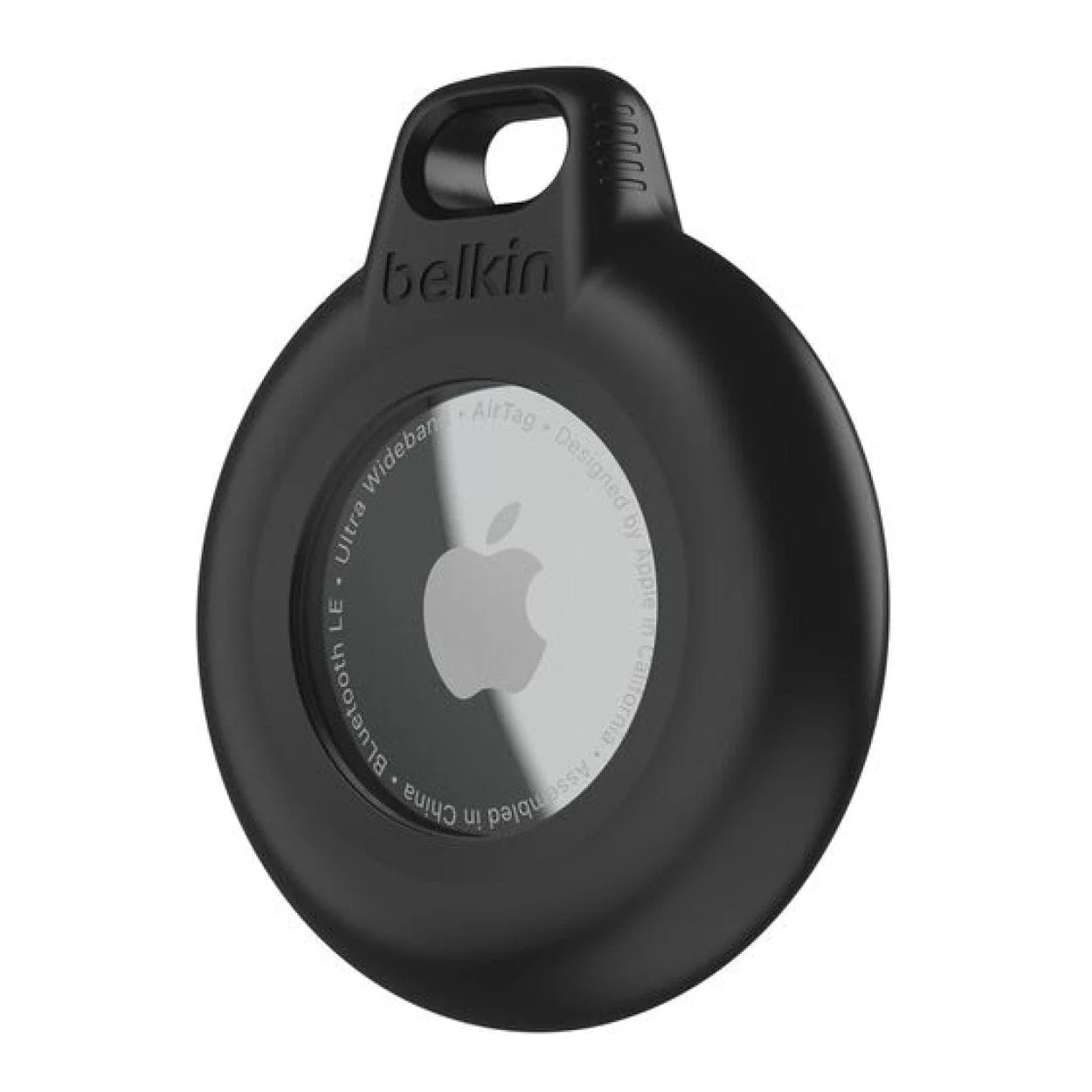 Belkin Waterproof Secure Holder with Key Ring for AirTag Black 4-pack MSC015BTBK - Image 4