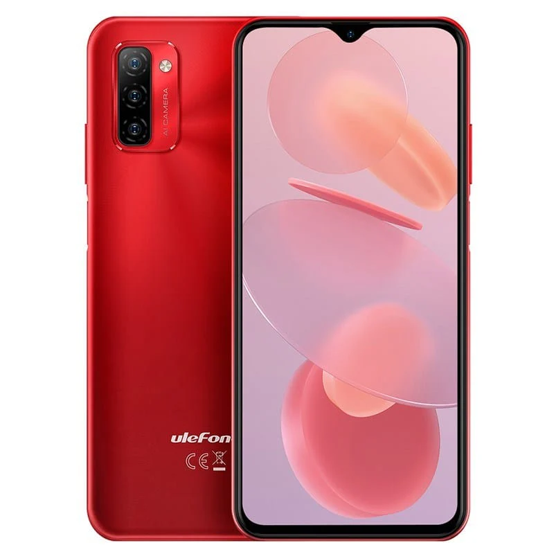 Blackview Ulefone Note 12P 6.82-inch Smartphone - Unisoc SC9863A 64GB ROM 4GB RAM Android 11 - Red SMPN-NOTE12P-RED - Image 3