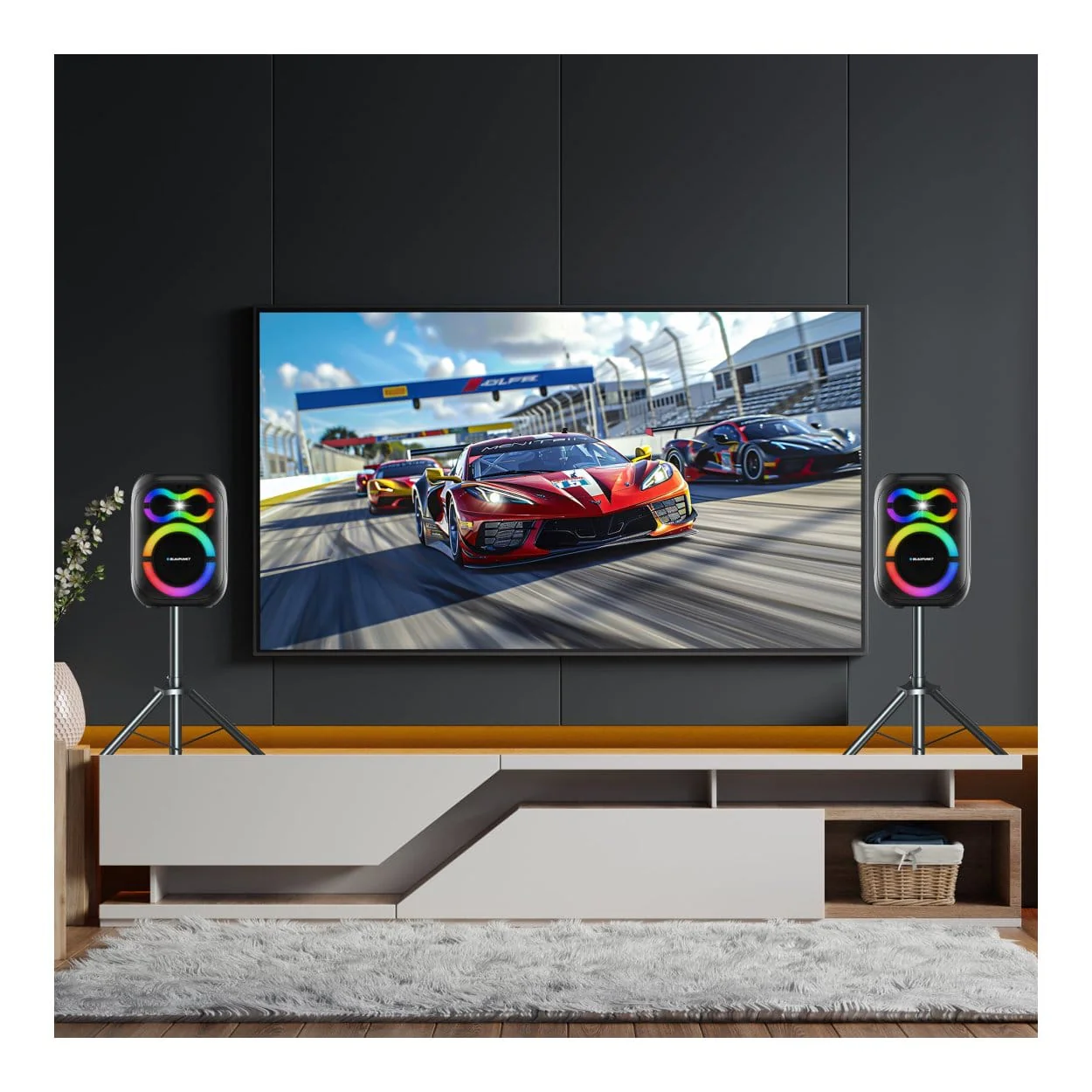 Blaupunkt BSP105 Infinite 25W Party Speaker 2-pack - Image 4