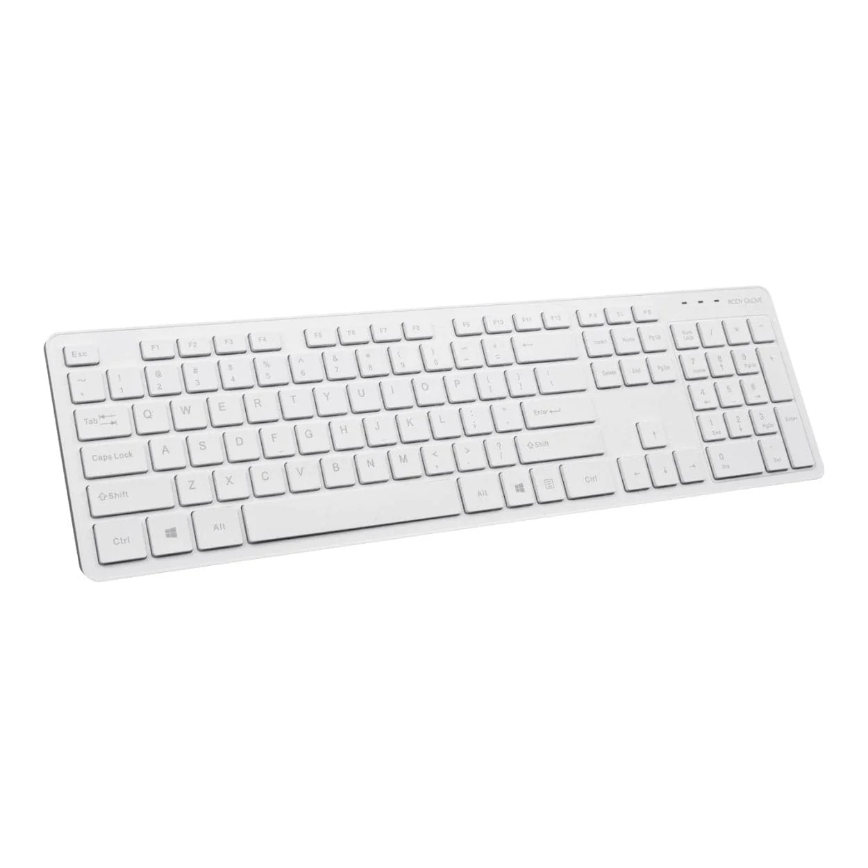 Body Glove Wireless Keyboard - White BGGAD-WIKEY-WH - Image 2