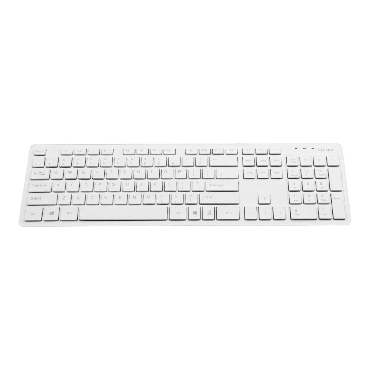 Body Glove Wireless Keyboard - White BGGAD-WIKEY-WH - Image 3