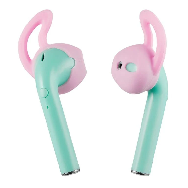 Bounce Buds Series TWS In-Ear Earphones Green-Pink BO-1119-GRPK - Image 4