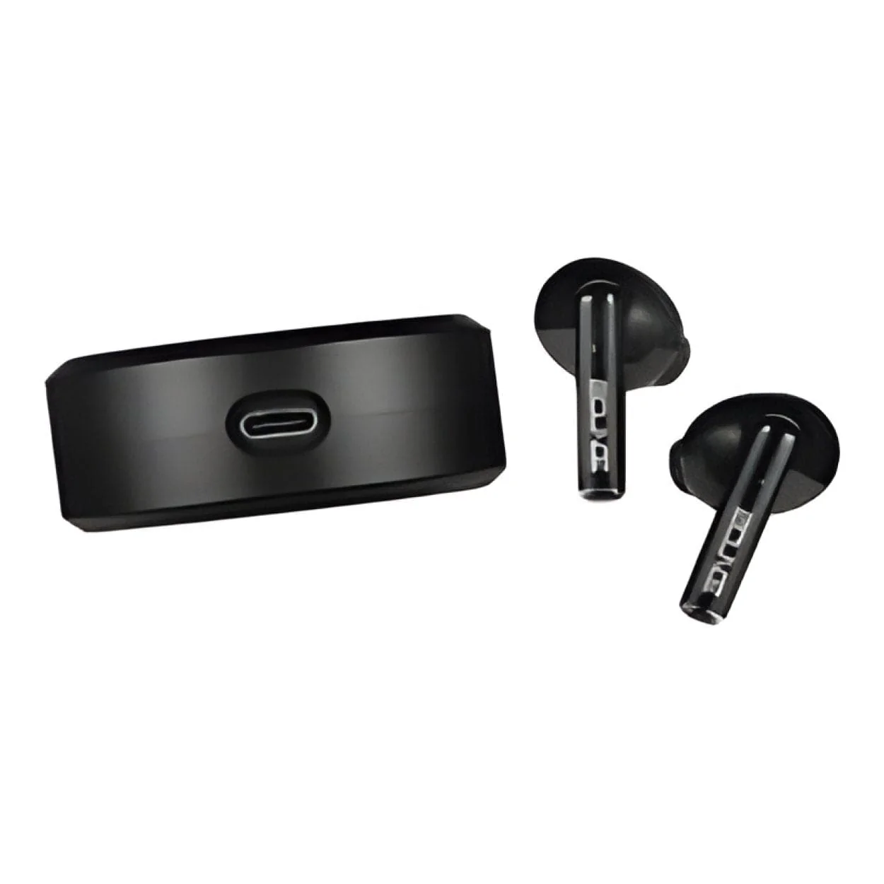 Bounce Proton Series True Wireless Earphones with Charging Case Black BO-1125-BK-CF - Image 4
