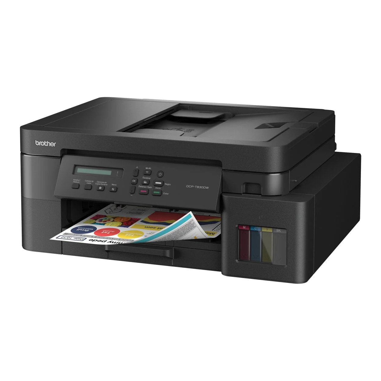 Brother DCP-T830DW A4 3-in-1 Multifunction Ink Tank Printer 8CHA6100124 - Image 3