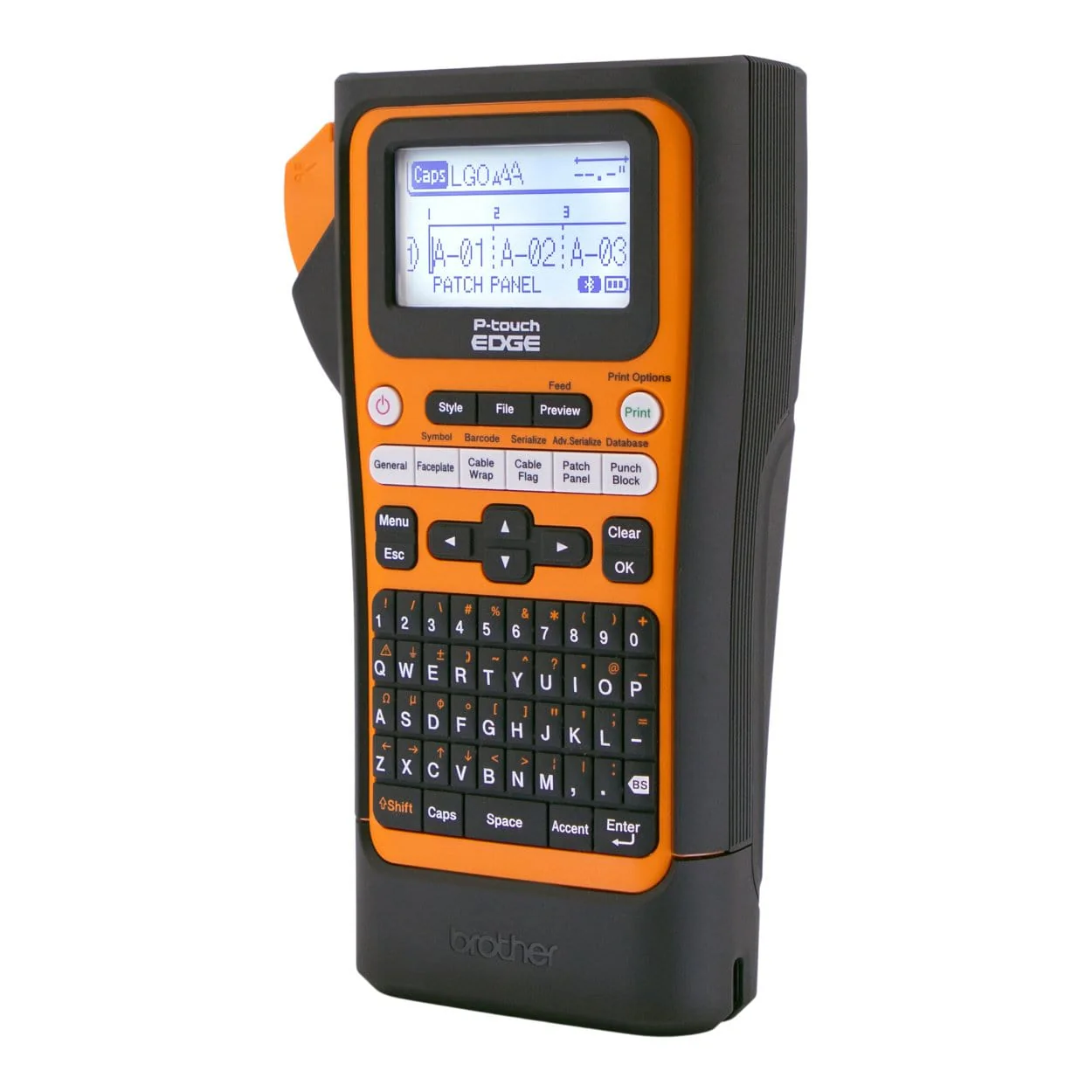 Brother PT-E310BTVP Wired and Wireless Thermal Transfer Label Printer - Image 3