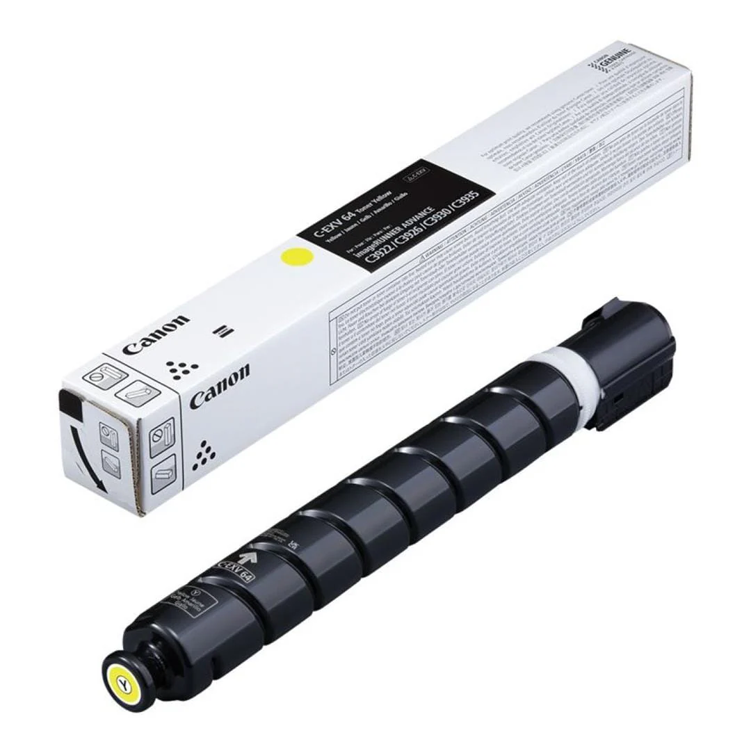 Canon C-EXV 64 Yellow Toner Cartridge Original 5756C002 Single-pack