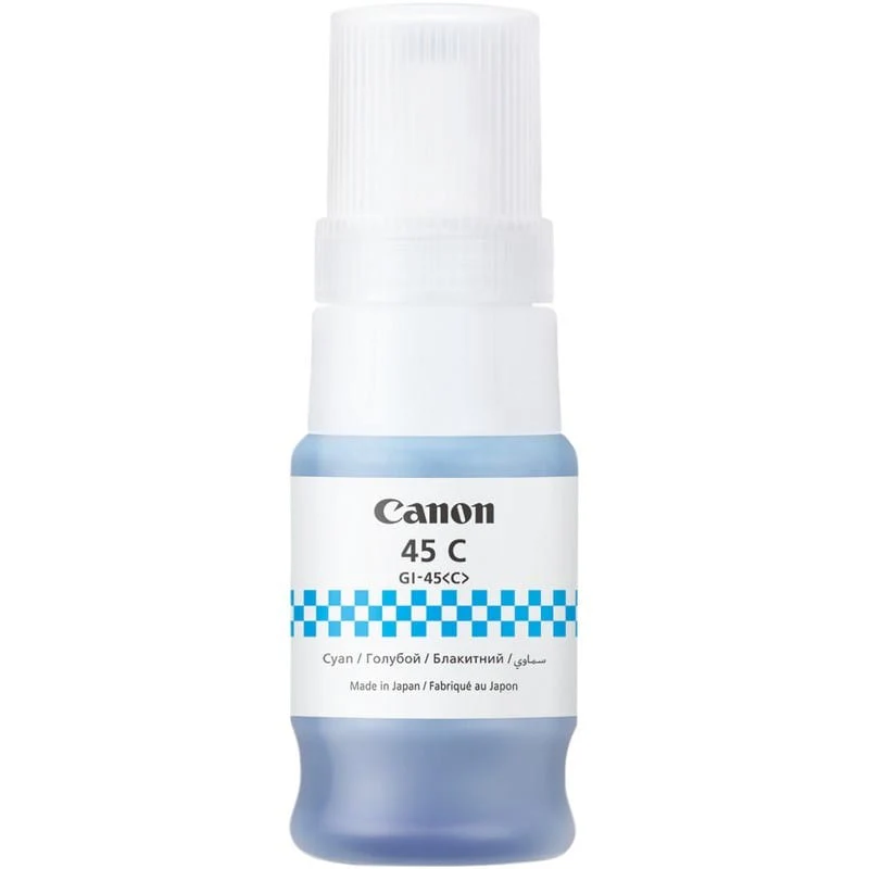 Canon GI-45C Cyan Printer Ink Bottle Original 6285C001 Single-pack - Image 3