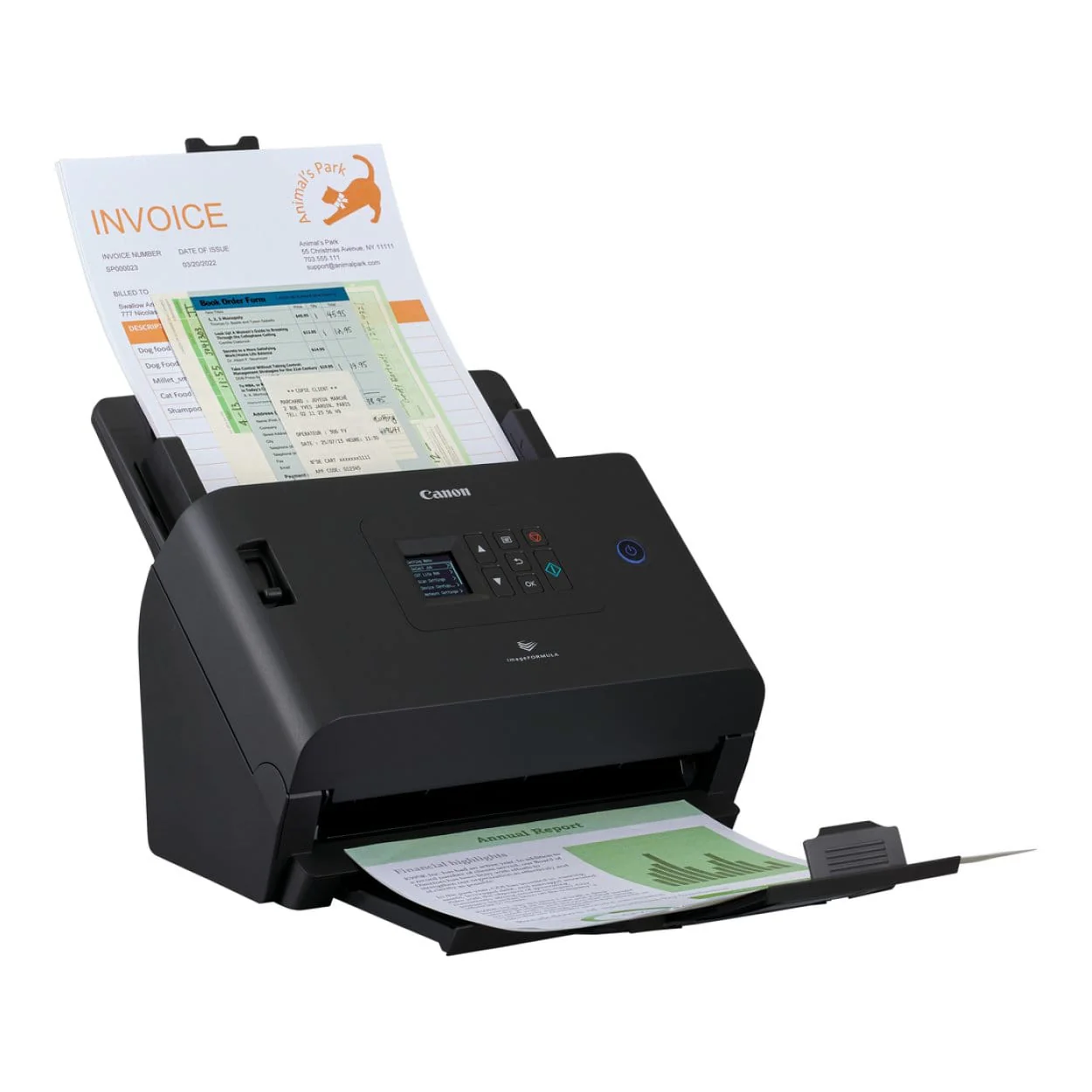 Canon imageFORMULA DR-S250N 600 x 600 DPI A4 Sheet-fed Scanner 6383C003 - Image 3