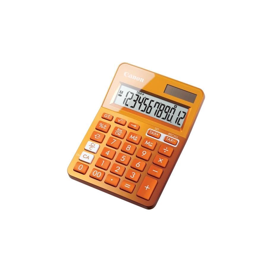 Canon LS-123K Basic Calculator Orange 9490B004 - Image 2