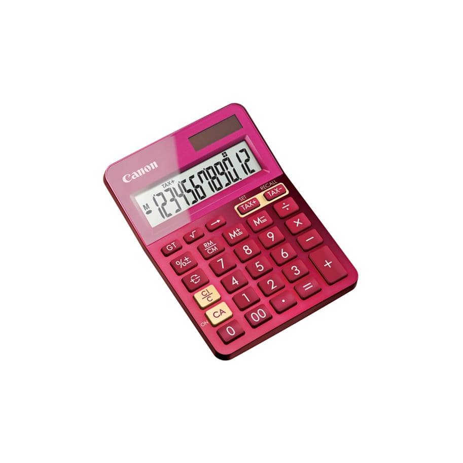 Canon LS-123K Basic Calculator Pink 9490B003 - Image 2