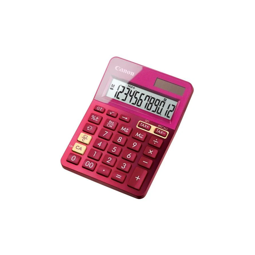 Canon LS-123K Basic Calculator Pink 9490B003 - Image 3