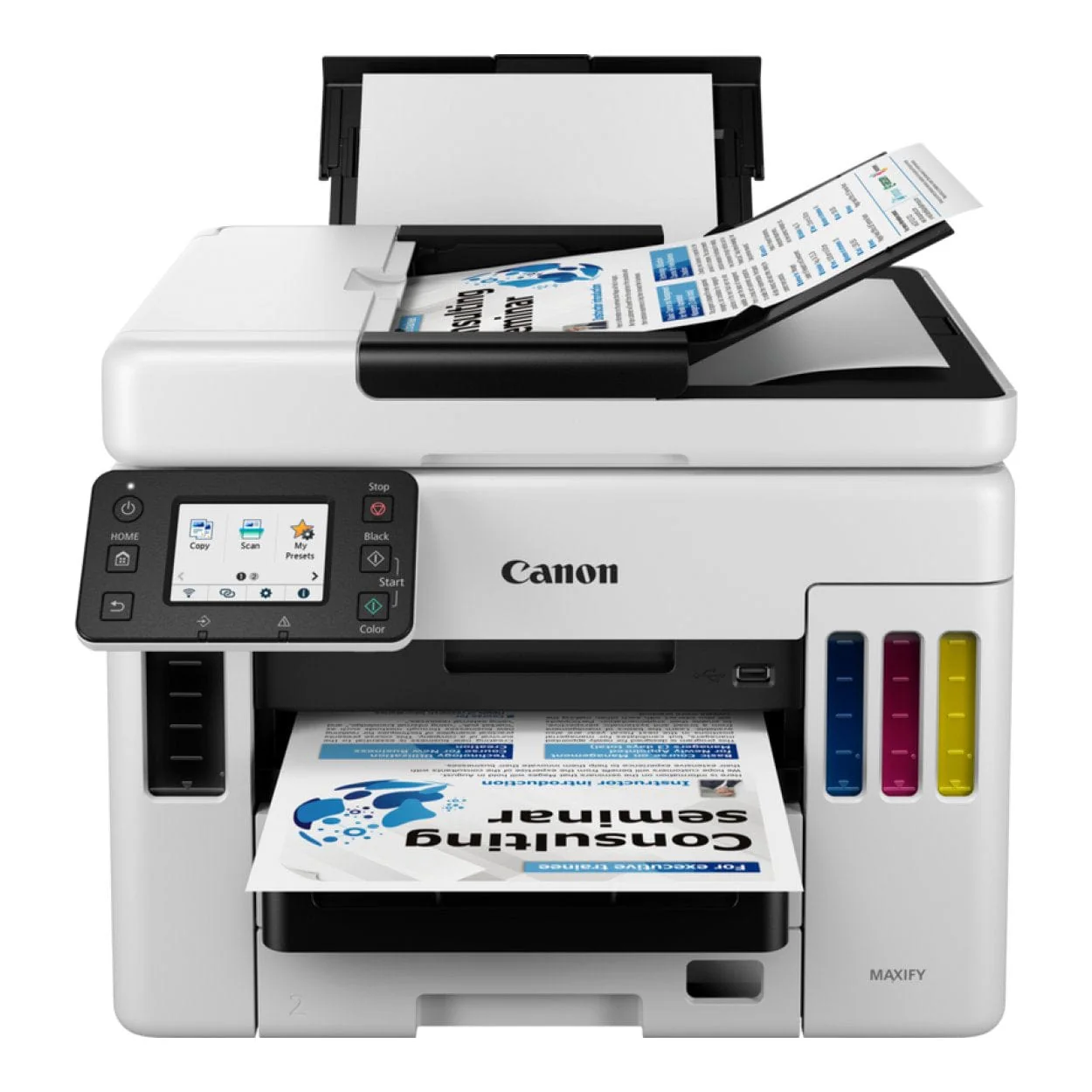 Canon MAXIFY GX7040 Multifunction A4 Inktank Printer 4471C009 - Image 3