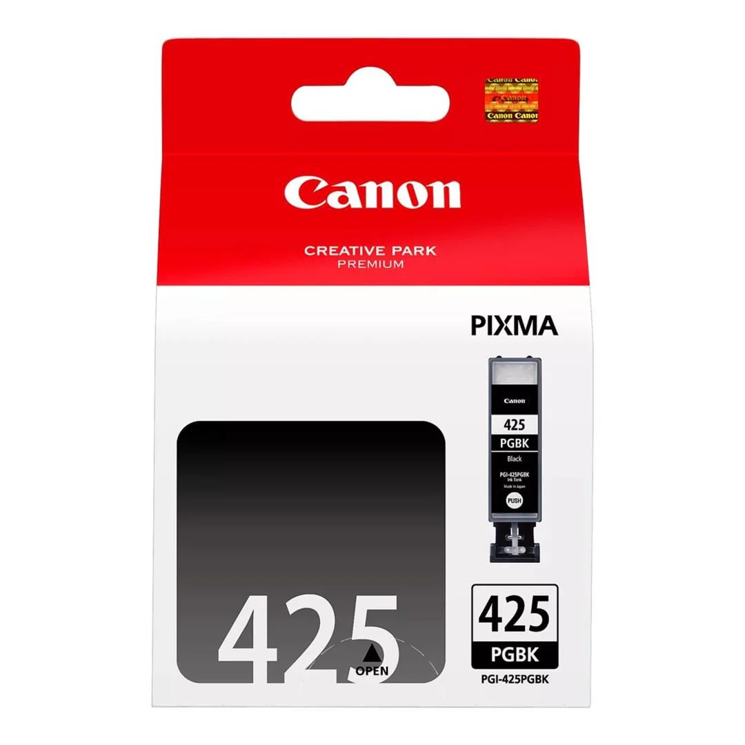 Canon PGI-425PGBK Black Printer Ink Cartridge Original 4532B001 Single-pack - Image 2