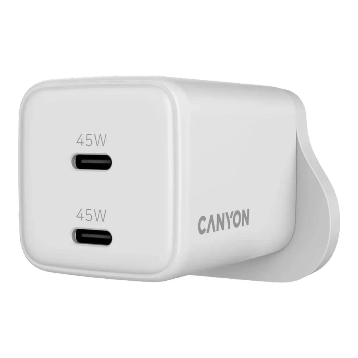 Canyon 45W USB Fast Charging Wall Charger White CNS-CUW45CC-UK - Image 6