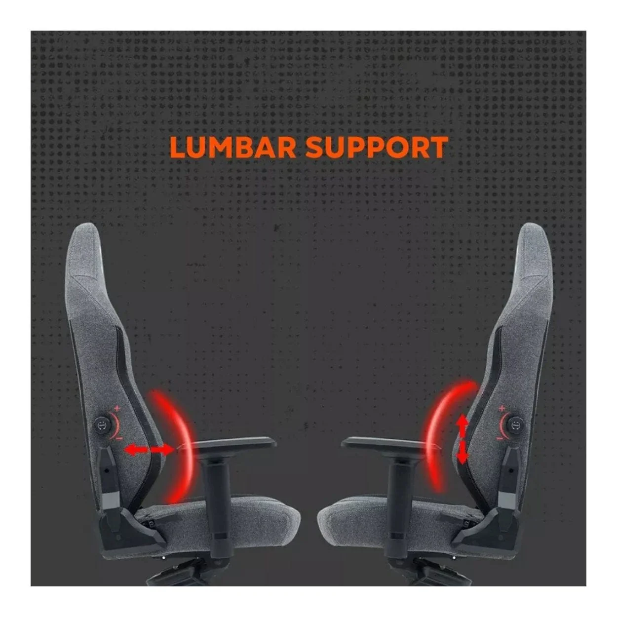 Canyon Boulder XLCH01 XL Gaming Chair Grey CND-XLCH01 - Image 17