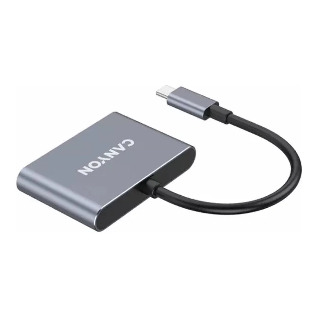 Canyon DS-3 3-in-1 Type-C Hub Dark Grey CNS-TDS3 - Image 3