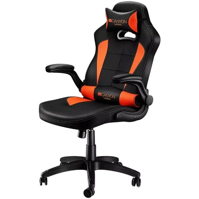 Canyon GC-2 Vigil Gaming Chair Black Orange CND-SGCH2 - Image 3