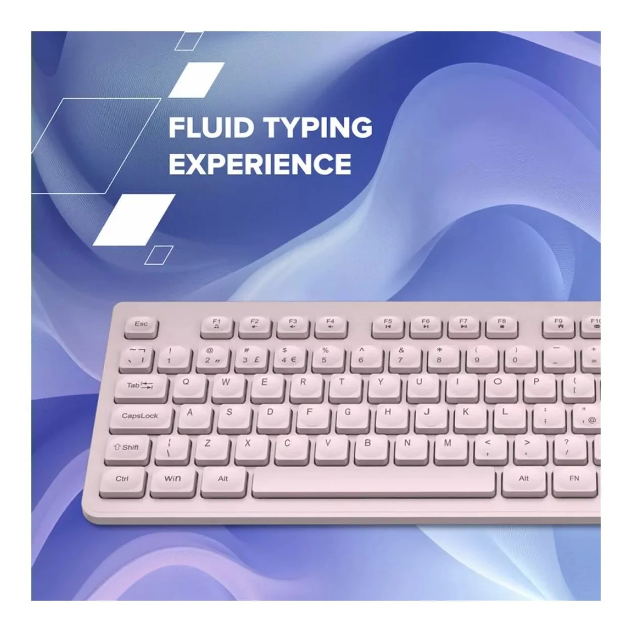 Canyon HKB-W01 Wireless Keyboard Pink CNS-HKBW01P - Image 8