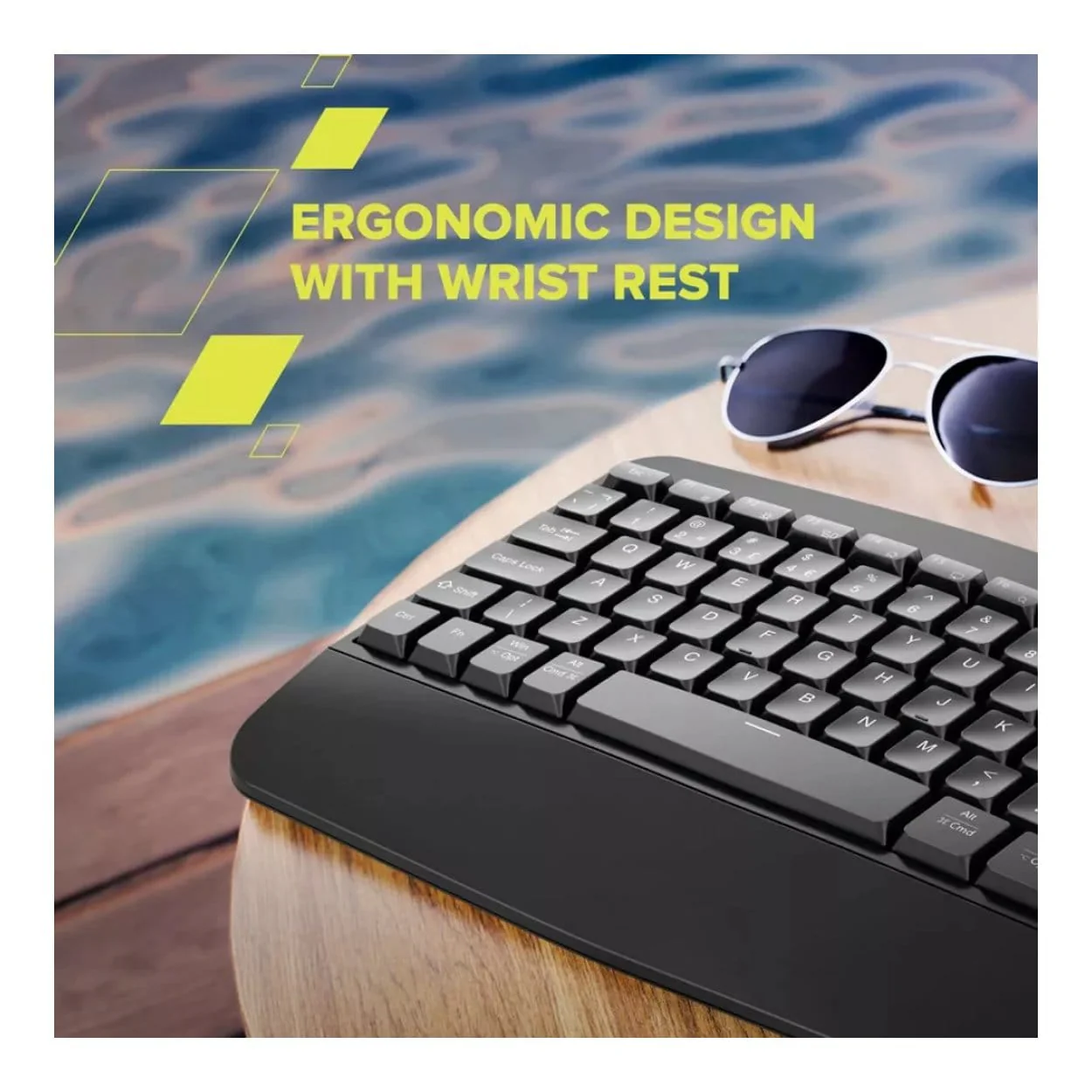 Canyon HKB-W6 Wireless Keyboard Black CNS-HKBW6 - Image 10
