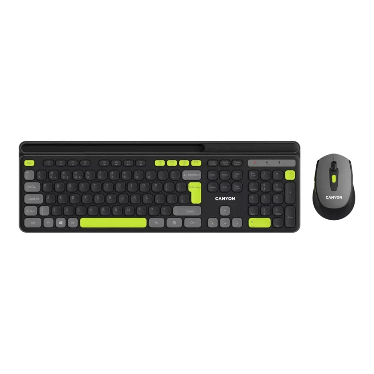 Canyon HSET-W5 Wireless Keyboard and Mouse Combo Black CNS-HSETW5BK - Image 2